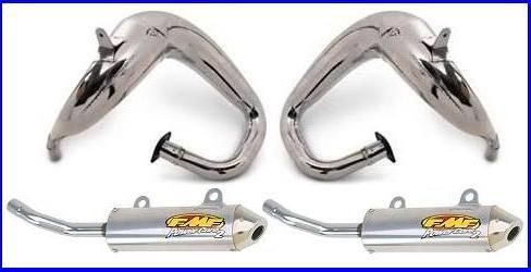 YAMAHA 350 BANSHEE FMF EXHAUST FATTY PIPES & CORE 2  