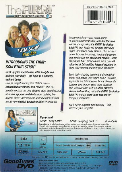 The Firm   Body Sculpting System Total Sculpt Plus Abs 767712811958 