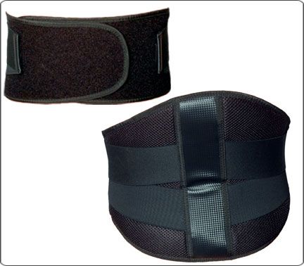 Soft Foam Padding Black Kidney Belt Motorcycle Racing Safety 