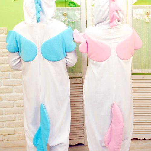 SWEETHOLIC Kigurumi Halloween body Costume Pink Unicorn  