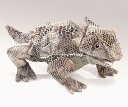 Folkmanis Horned Lizard Puppet   New 638348028839  