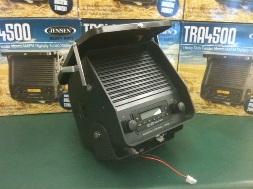 New Jensen Fender Mount Tractor Radio  