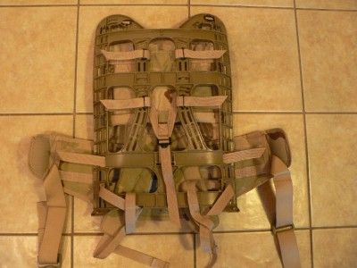 Desert MOLLE Frame, Shoulder Straps and Belt   4th Gen  