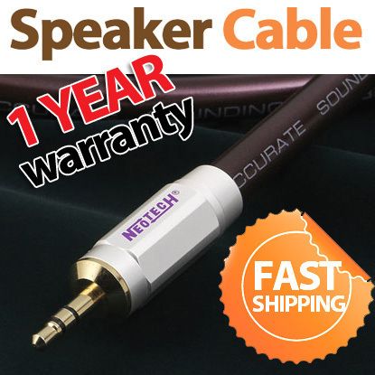 NEOTECH UP OCC Y Type Speakers Audio Cable NESY 3002 3M  