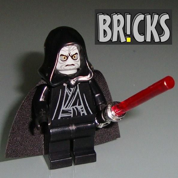 EMPEROR PALPATINE Star Wars LEGO Minifig #8096 New  