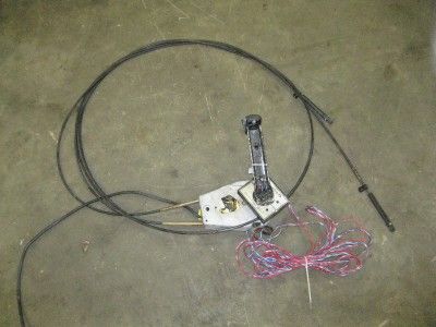 Merc Used Boat Throttle Cables Shifter 13 Outboard  