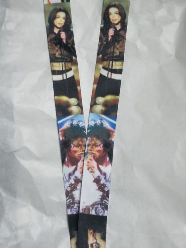 Michael Jackson Lanyard iPod Key Cell Phone Strap  