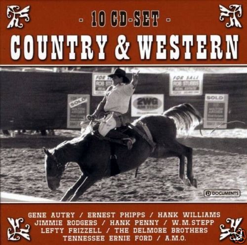 10 CD ORIGINAL COUNTRY & WESTERN COLLECTION  