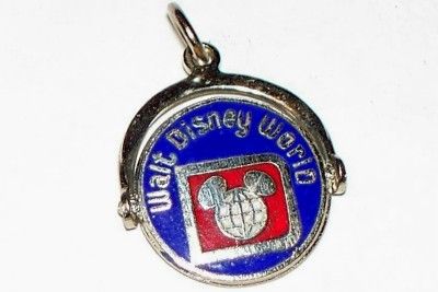 Walt Disney World Spinner Sterling Silver Charm Fine  