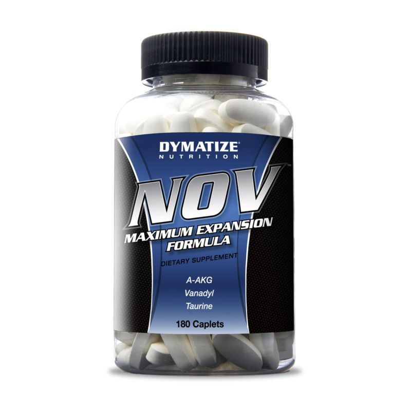 Dymatize NOV 180 Tabs Nitric Oxide NEW  