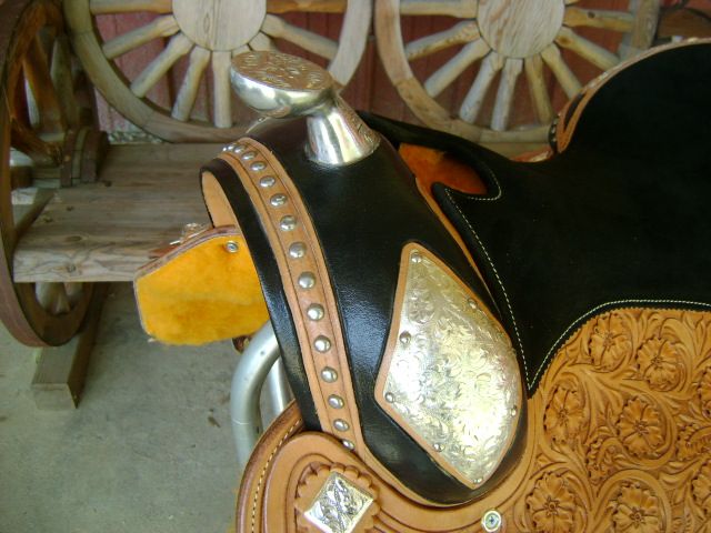   DUTY 16 MONTANA WESTERN SILVER SHOW PARADE WESTERN SADDLE  