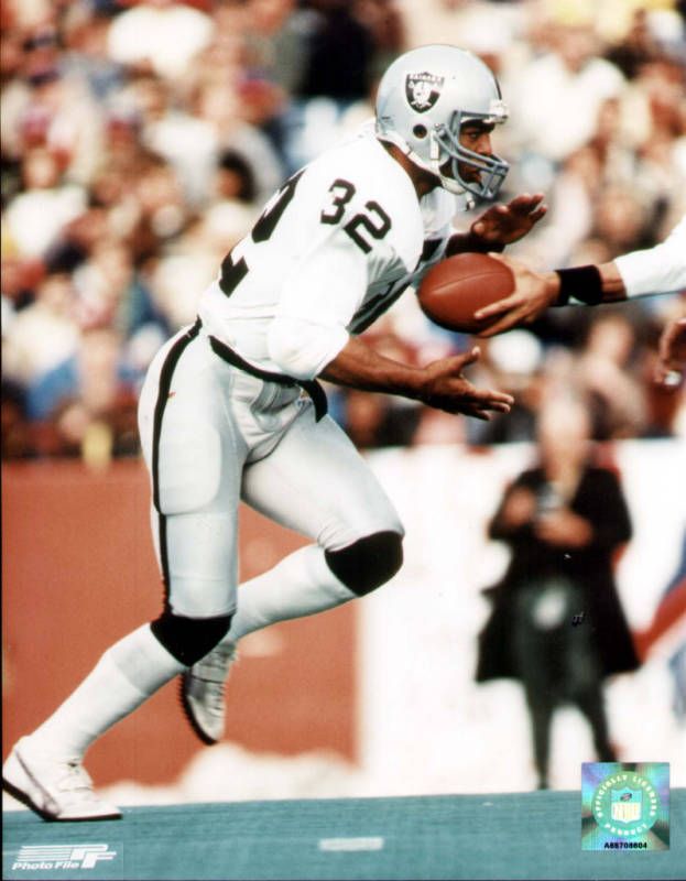 MARCUS ALLEN RAIDERS LICENSED 8 X 10 PHOTOGRAPH  