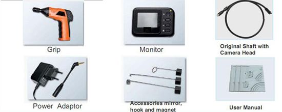 Wireless Pipe Drain Borescope Inspection Camera System  