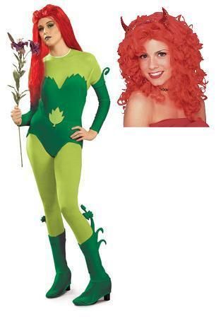 POISON IVY COSTUME JUMPSUIT SIZE MEDIUM  