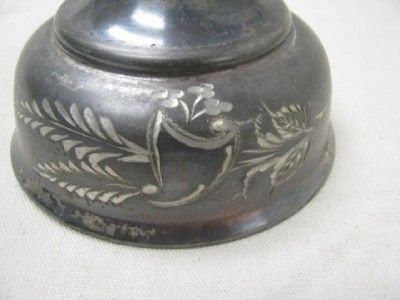 Victorian Silver Plate Butter Cover Figural Leaves Etched Floral 