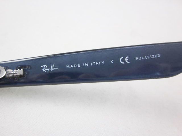 Ray Ban Sunglasses WAYFARER Blue Fade Polarized RB2132 822/78 52MM 