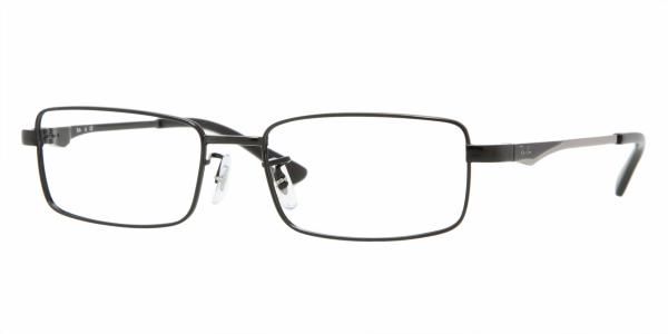 NEW RAY BAN RB 8652 1074 MATTE BLACK TI EYEGLASSES 54MM  