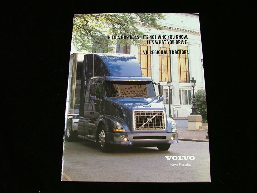 Volvo VN Regional Tractors Trucks Brochrue VNL 300  