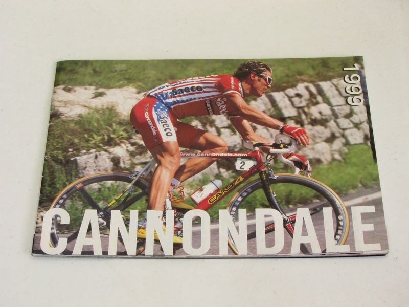 Cannondale 1999 catalog CAAD4 Saeco Volvo Raven Super V Messenger 