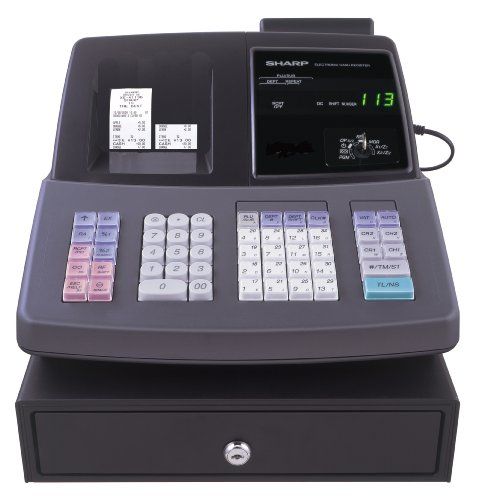 SHARP XE A406 THERMAL CASH REGISTER XEA406  