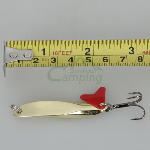 4pcs Fish Hunter spoon Fish Fishing Lure Hooks Baits Tackle 10g/pc 