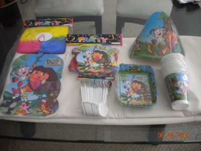 DORA THE EXPLORER kids Birthday Party favors supplies