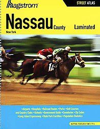 Hagstrom Nassau County, New York Street Atlas by Hagstrom Map Company 