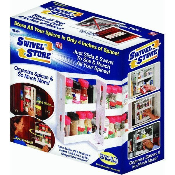 Swivel Store   Space Saving Spice Rack / Organizer (As Seen On TV) no 