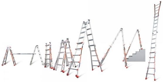   XE Little Giant Ladder Work Platform 12022 MAG4 Hinge & wheels  