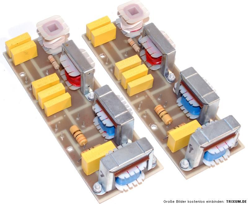   BBC Speaker Crossover Pair working condit. for Ferrit Basses  